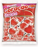 Pirulito Coração Morango 22x50u